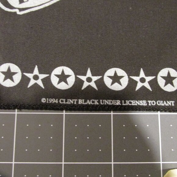 Vintage: 1995 Clint Black Concert Bandana - Picture 5 of 6